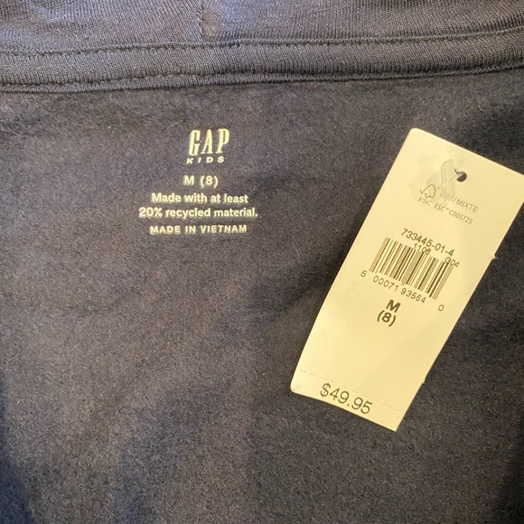 NEW GAP boys fleece hoodie - Picture 2 of 2